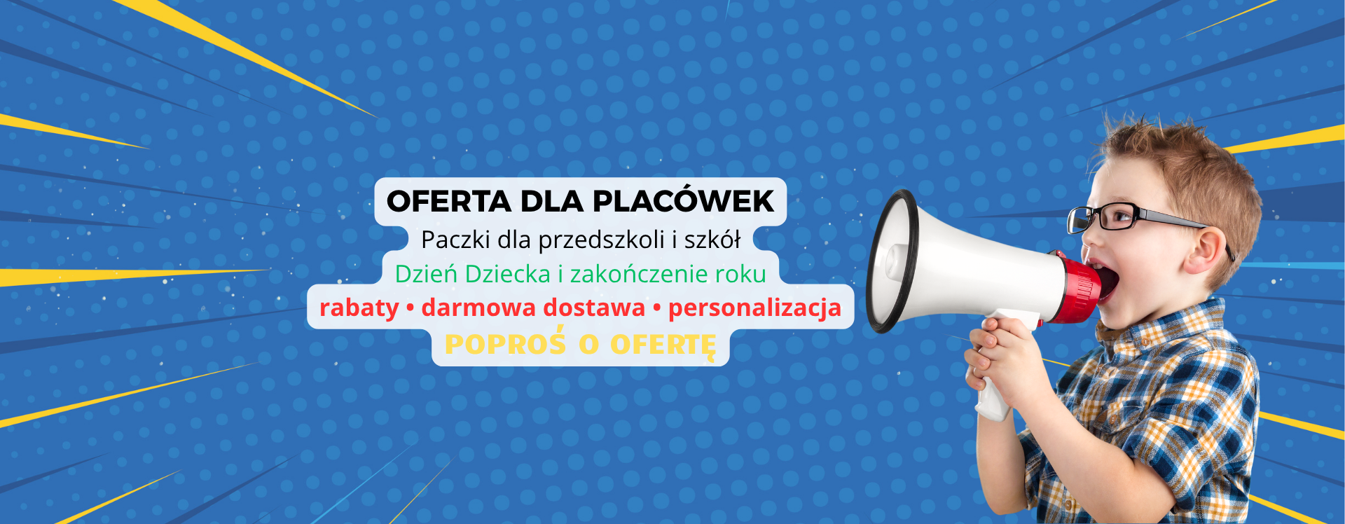 Paczki dla przedszkoli i szkół